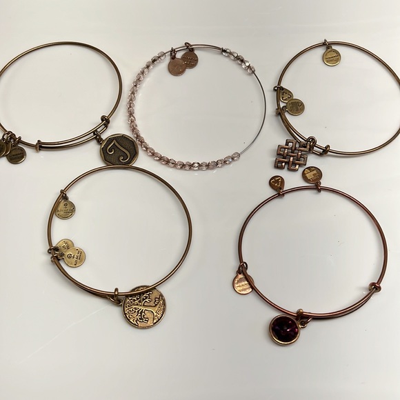 Alex and Ani Bracelet Stack - Picture 2 of 3